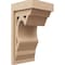 Ekena Millwork 9"W x 9"D x 18"H Wide Sheridan Rough Cedar Woodgrain TimberThane Corbel, Primed Tan CORUR09X09X18SHERCPR - alternate 1